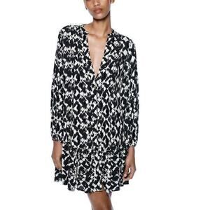 Zara geometric dress